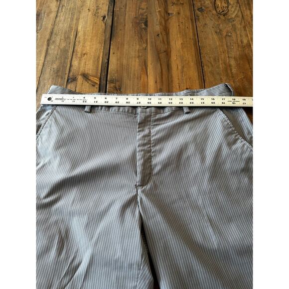 Nike Golf Dri Fit Pants Men’s Size 35 X 32 Striped Athletic Stretch Preppy Club - Picture 14 of 15